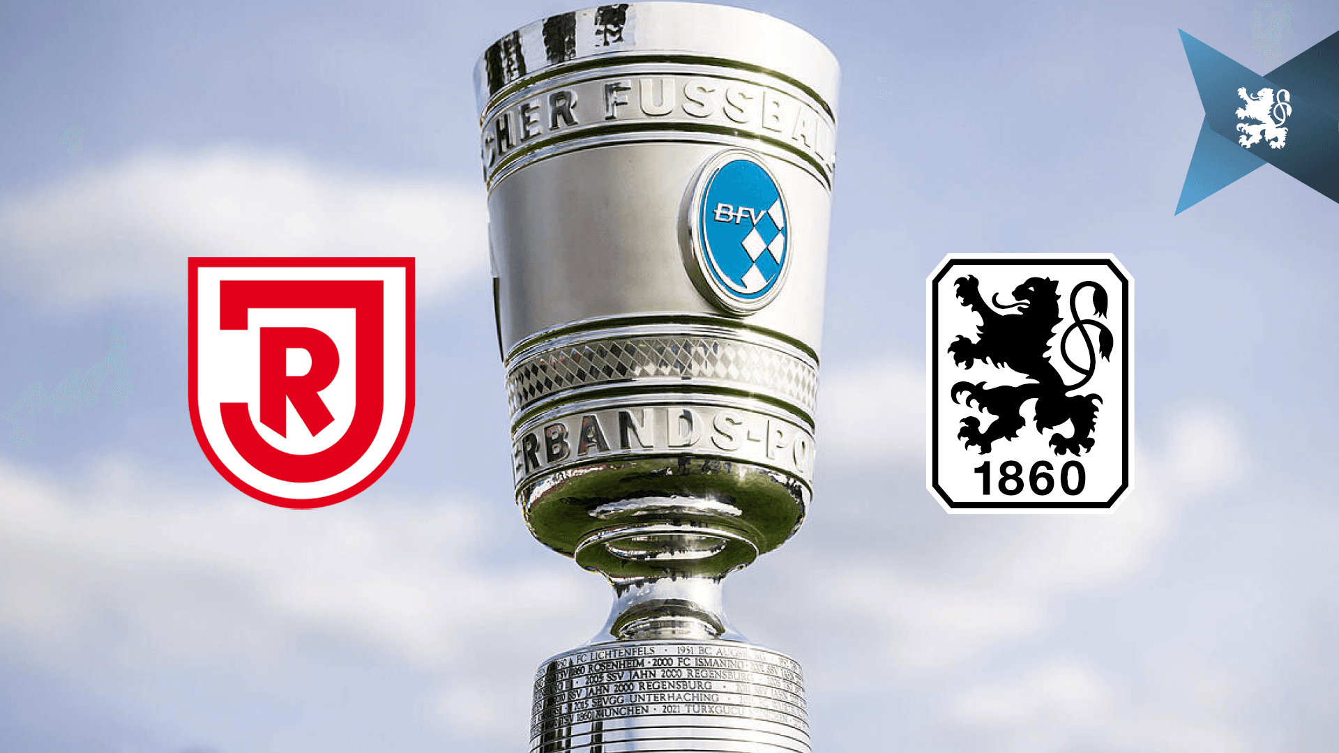 Toto-Pokal-Halbfinale: Löwen müssen nach Regensburg.
