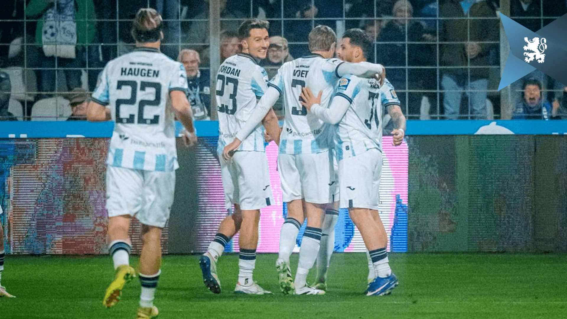 Vierter Sieg in Folge: Löwen mit glücklichem 2:1 gegen Erzgebirge Aue.