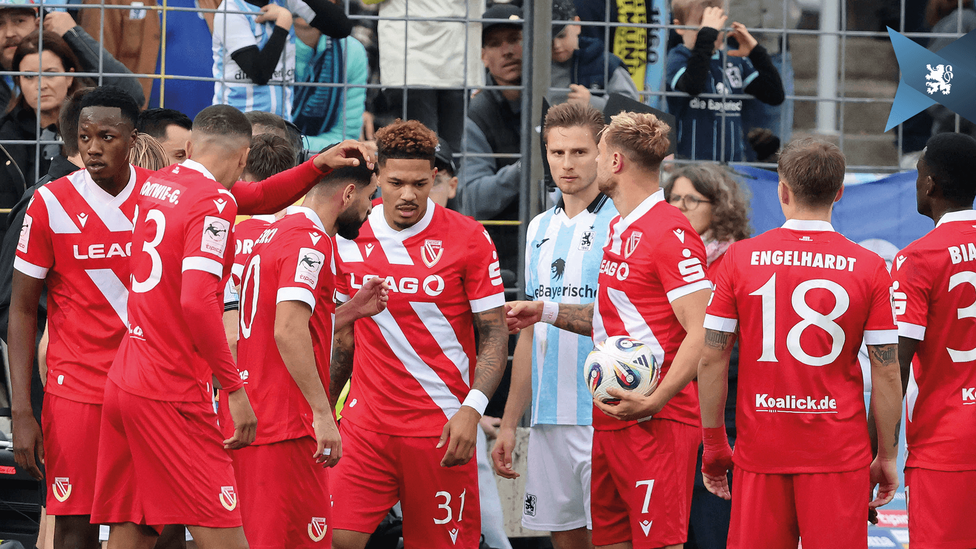 Nein zu Rassismus: Löwen entschuldigen sich bei Justin Butler und Energie Cottbus.