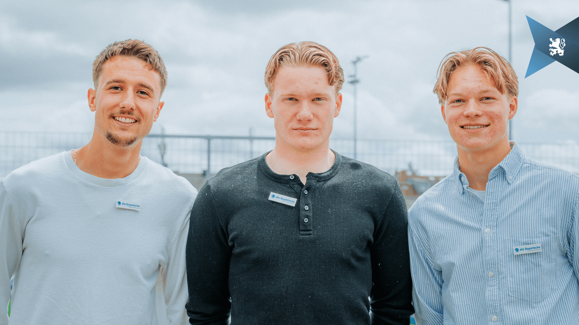 Damjan Dordan (v. li.), Paul Bachmann und Xaver Kiefersauer sind künftig fester Bestandteil des Teams von  Trainer Markus Kauczinski.