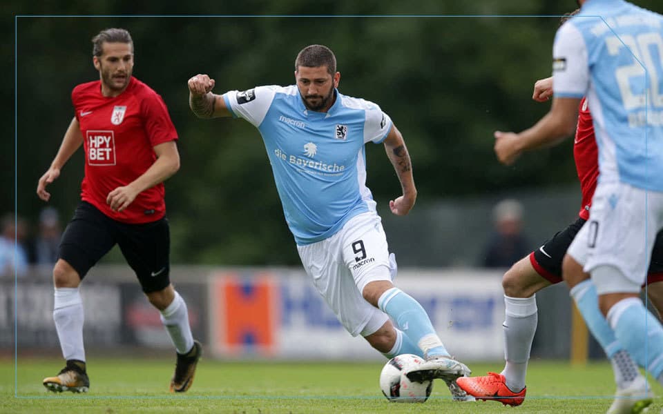 Sechzger siegen 4:1 in Wasserburg – Doppelpack von Mölders.