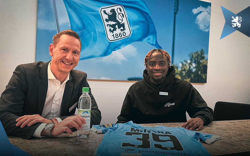 Eliot Muteba wechselt zum TSV 1860 München.