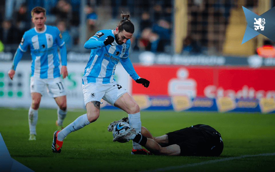 Marlon Frey fehlt den Löwen nach seinem Platzverweis drei Spiele.