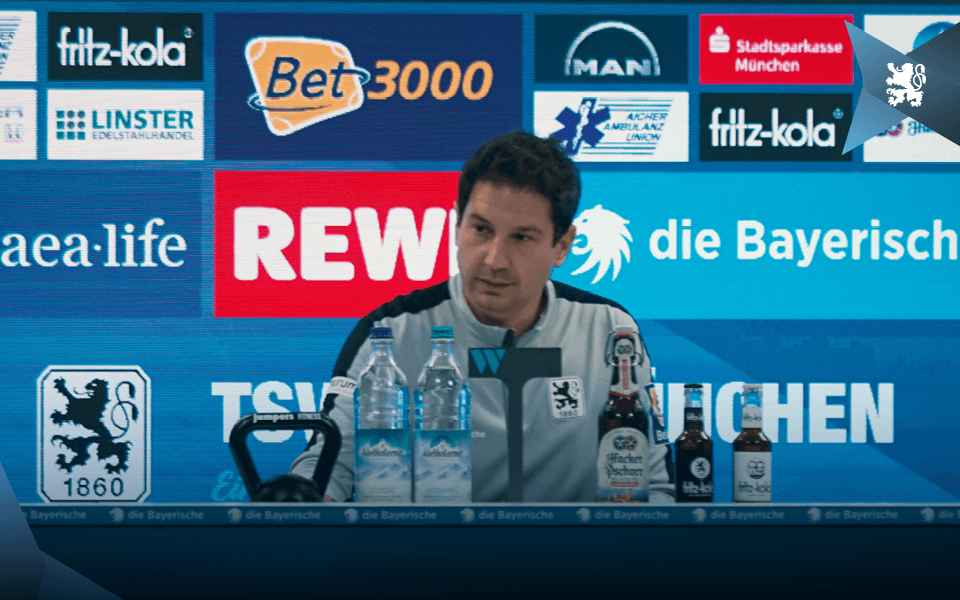 Löwen-Trainer Giannikis fordert gegen Viktoria Köln „maximale Einstellung“.