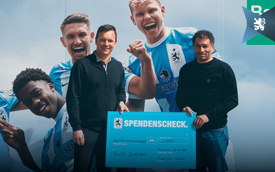 Tombola bringt 2.100 Euro für das NLZ BayWa Junglöwen.