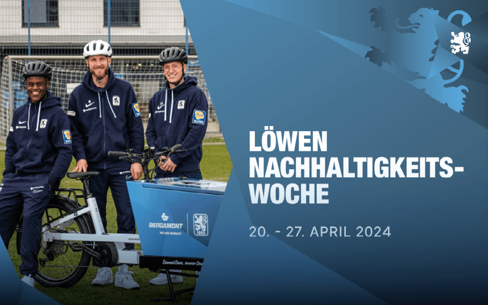 Die Löwen setzen ein Zeichen für Nachhaltigkeit: Aktionen in der Nachhaltigkeitswoche.