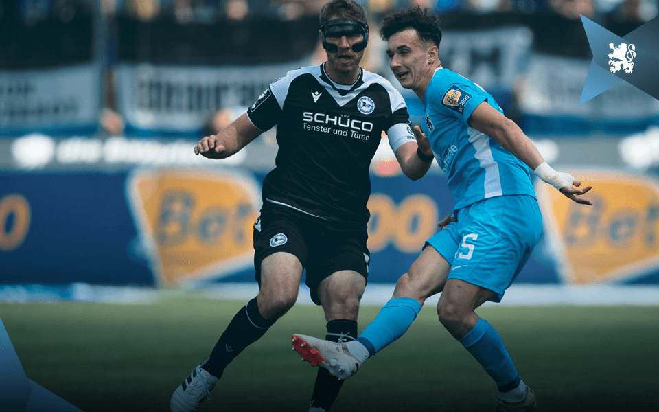 Löwen verabschieden sich mit 0:2 gegen Bielefeld aus der Saison.