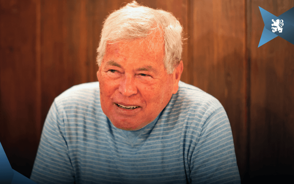 Ois Guade! Meisterlöwe Hans Reich feiert seinen 82. Geburtstag.