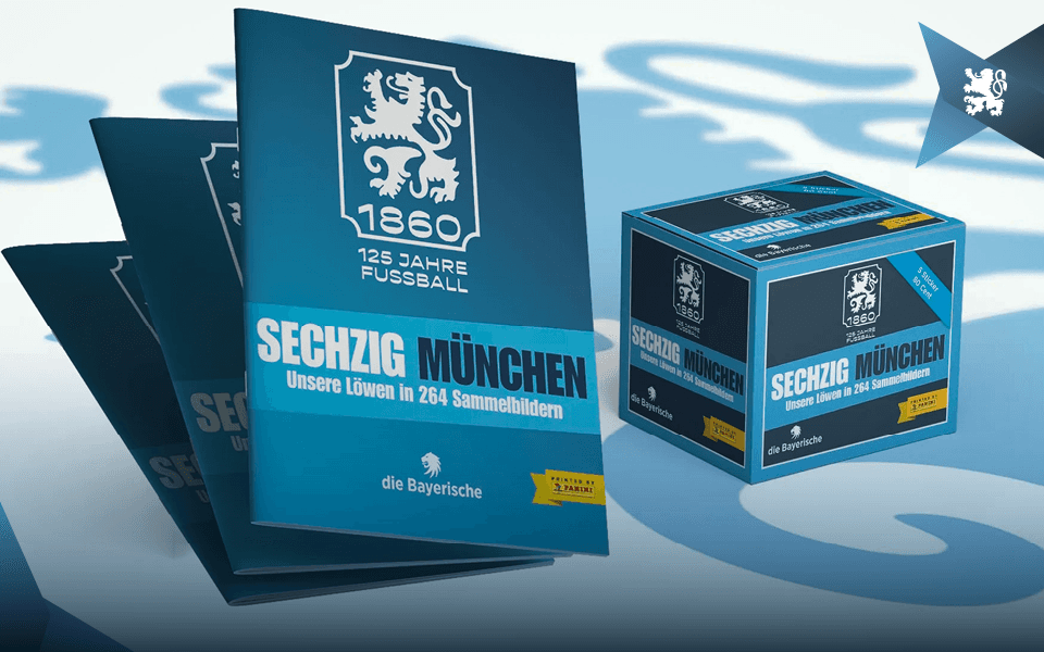Ein Panini-Album zum Geburtstag der Fußball-Abteilung.