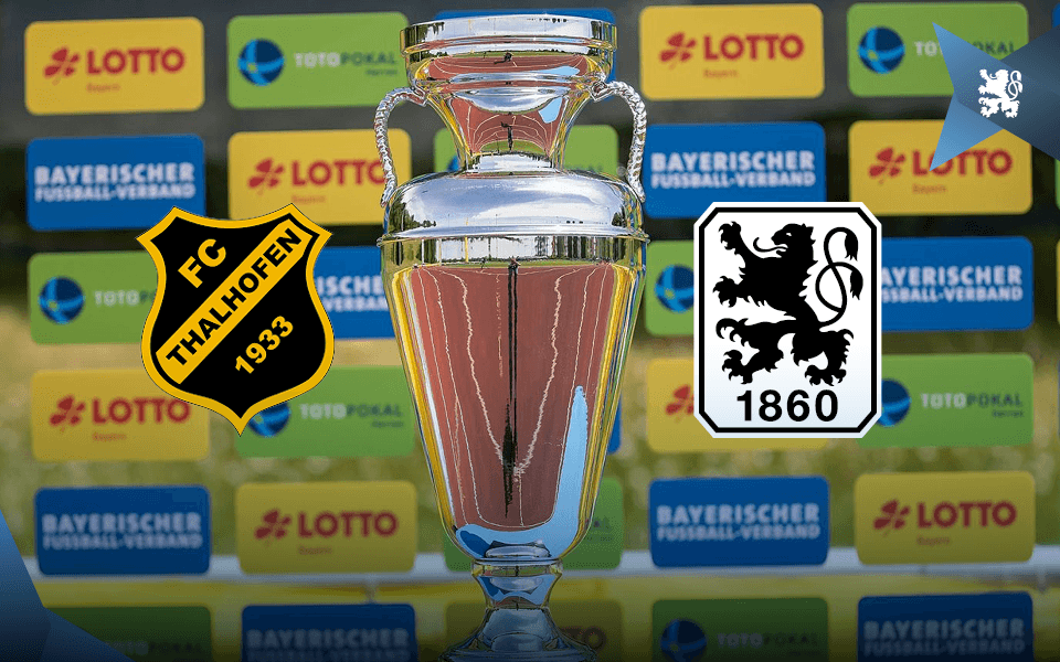 Toto-Pokal: Löwen reisen nach Marktoberdorf zum FC Thalhofen.
