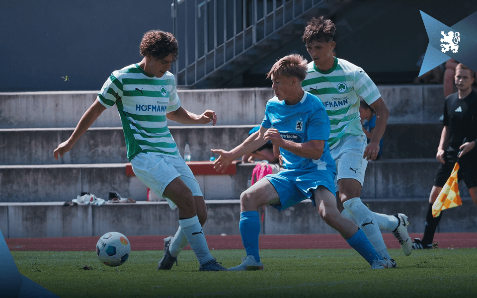 U19 kontert frühen Rückstand und gewinnt 2:1 in Fürth.
