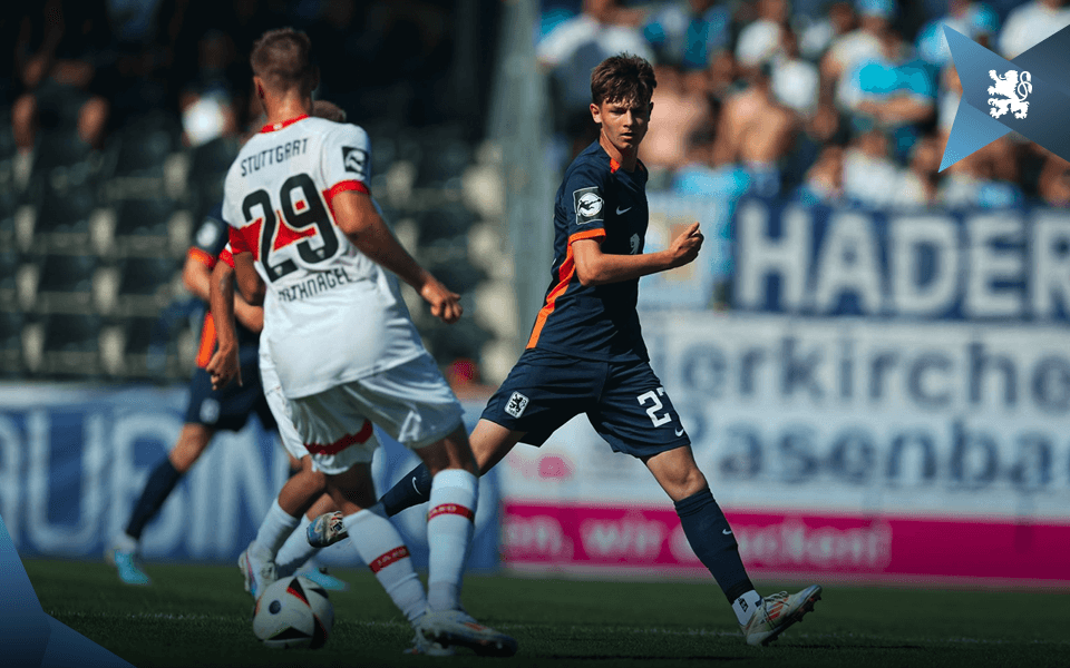 Eiskalt erwischt bei tropischer Hitze: Löwen verlieren 1:3 beim VfB Stuttgart II.