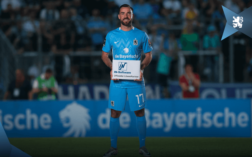 In den Farben vereint: Die IN-Software GmbH geht bereits ins sechste Jahr als LöwenPartner.