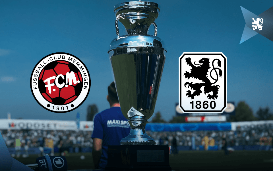 Toto-Pokal-Achtelfinale: Löwen reisen zum FC Memmingen.