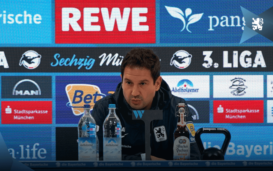 Löwen-Trainer Giannikis warnt vor heimstarken Hachingern.