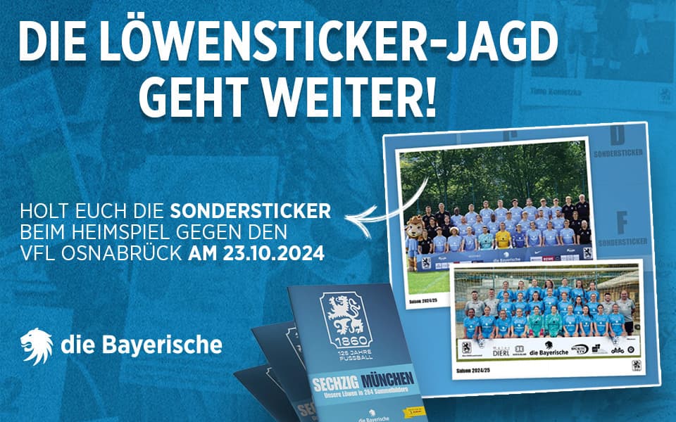 PANINI-SONDERSTICKER BEIM HEIMSPIEL GEGEN VFL OSNABRÜCK VERFÜGBAR.