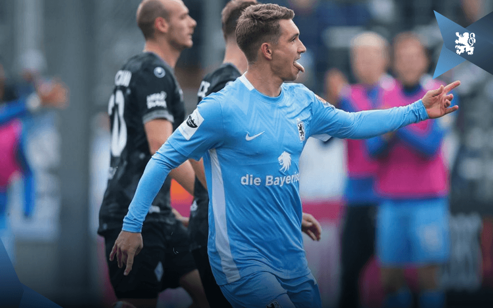 Leistungssteigerung nach der Pause: Löwen besiegen Waldhof mit 3:0.