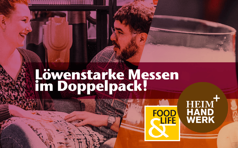 Die Löwen auf der Heim+Handwerk.