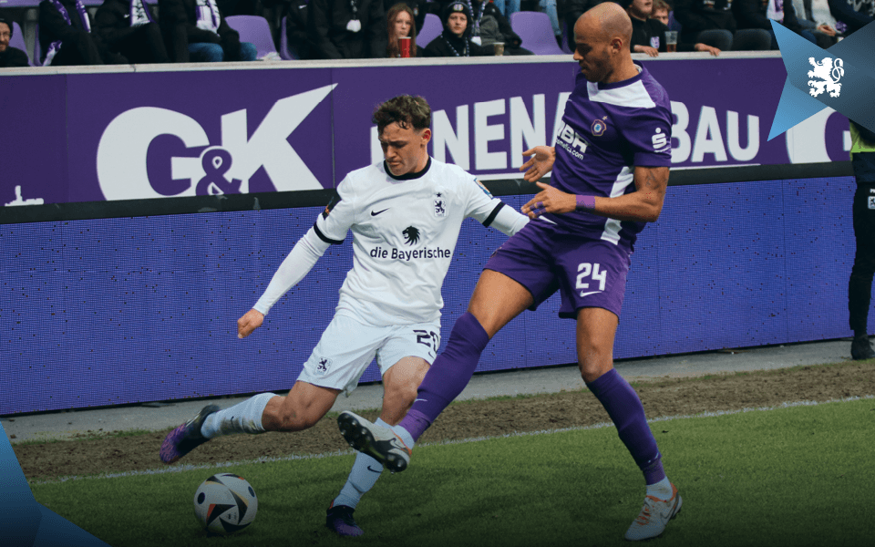 Bittere 1:3 Auswärtsniederlage: Ex-Löwen treffen für Erzgebirge Aue.