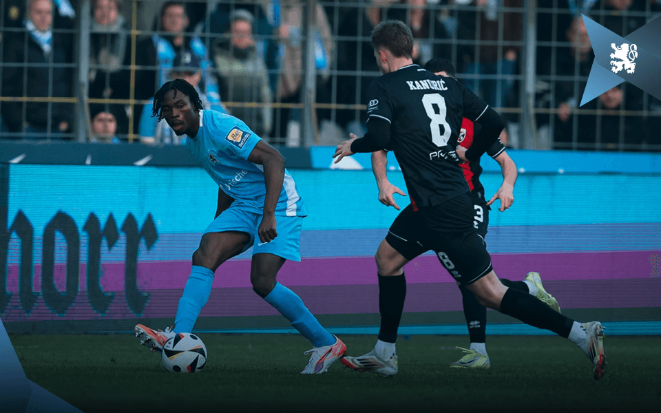 Löwen bleiben unter Glöckner ungeschlagen – 1:1 gegen den FC Ingolstadt.