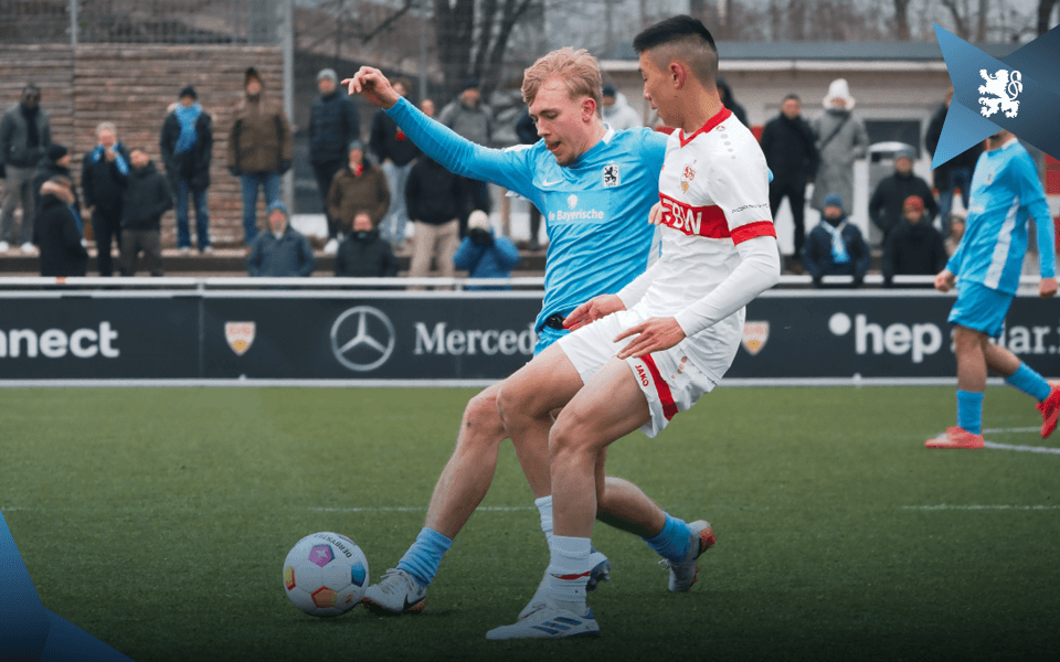 U19 macht 0:2-Rückstand wett und spielt 2:2 beim VfB Stuttgart.