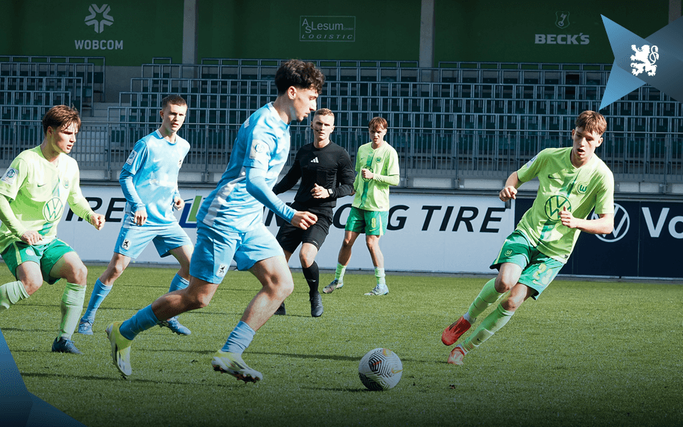 U19: Präsent, aber fehlerhaft bei der 1:4-Niederlage in Wolfsburg.