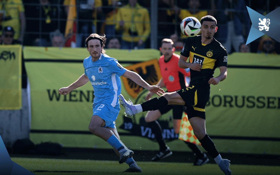 Zittern bis zum Abpfiff: Löwen besiegen Borussia Dortmund II mit 1:0.