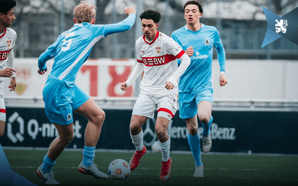 U19 empfängt Youth-League-Viertelfinalist VfB Stuttgart.