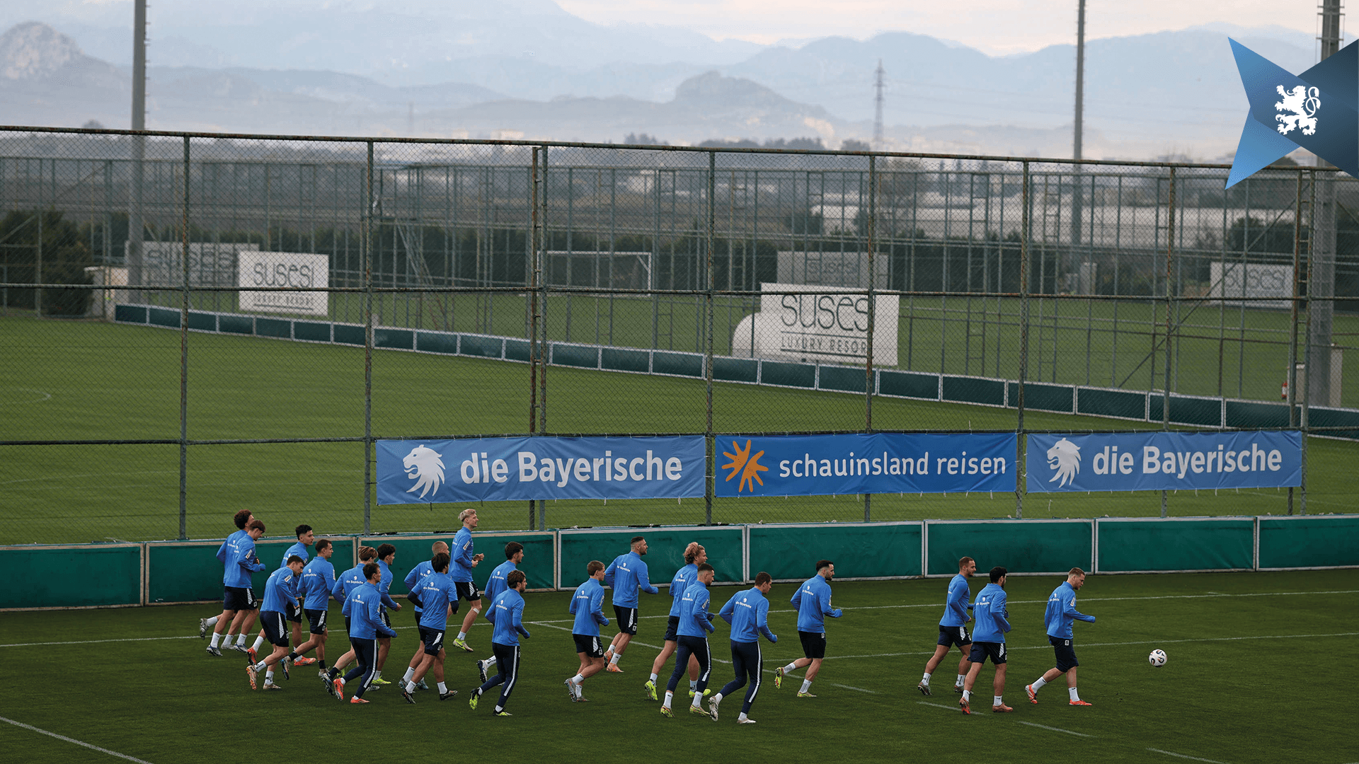 Löwen sind in Belek angekommen – erste Trainingseinheiten absolviert.