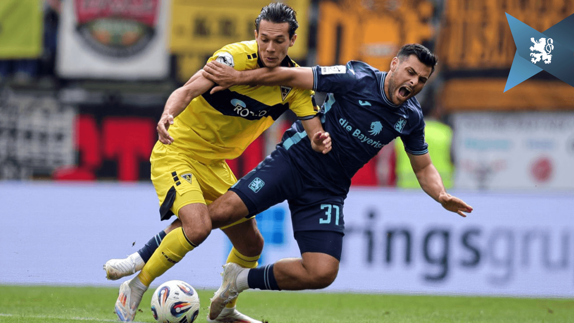 Kevin Volland, hier im Zweikampf mit Jeremias Lorch, gab die entscheidenden Impulse beim 2:0-Erfolg in Aachen.