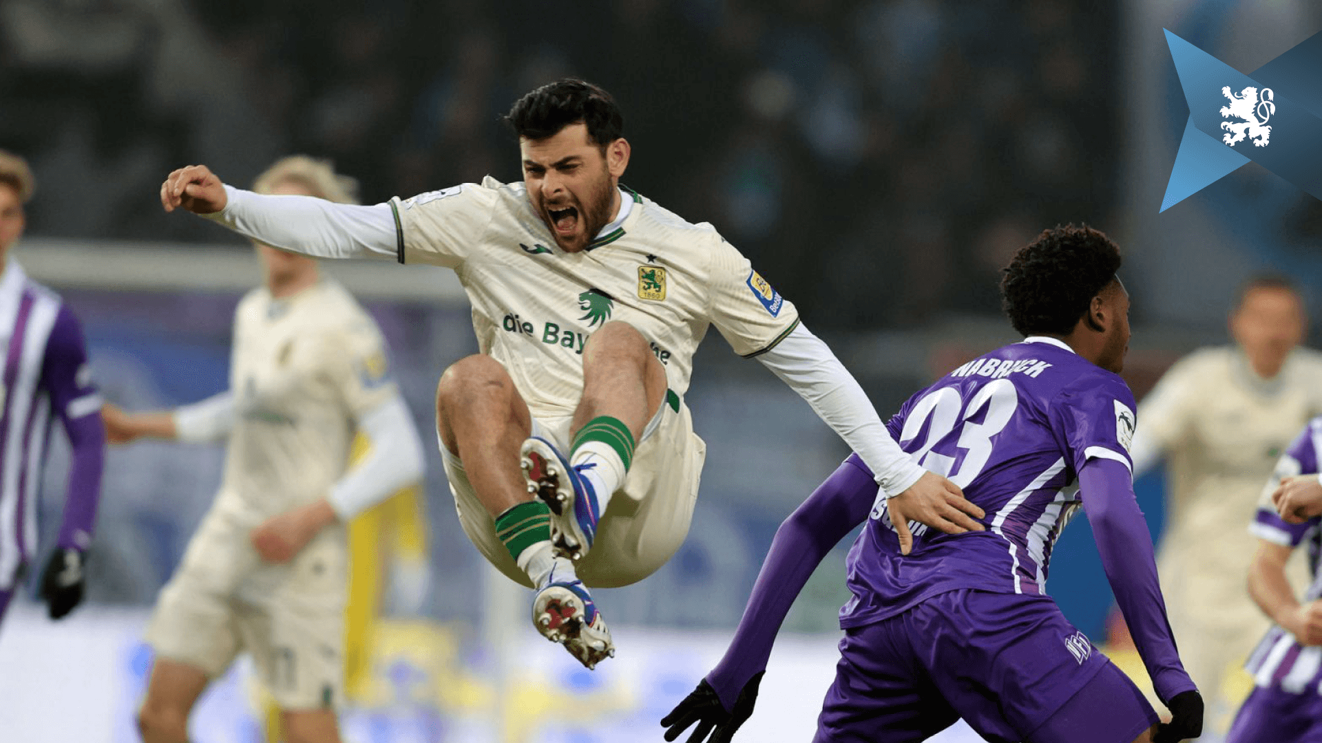 Punkt nach Rückstand: Löwen spielen 1:1 in Osnabrück.