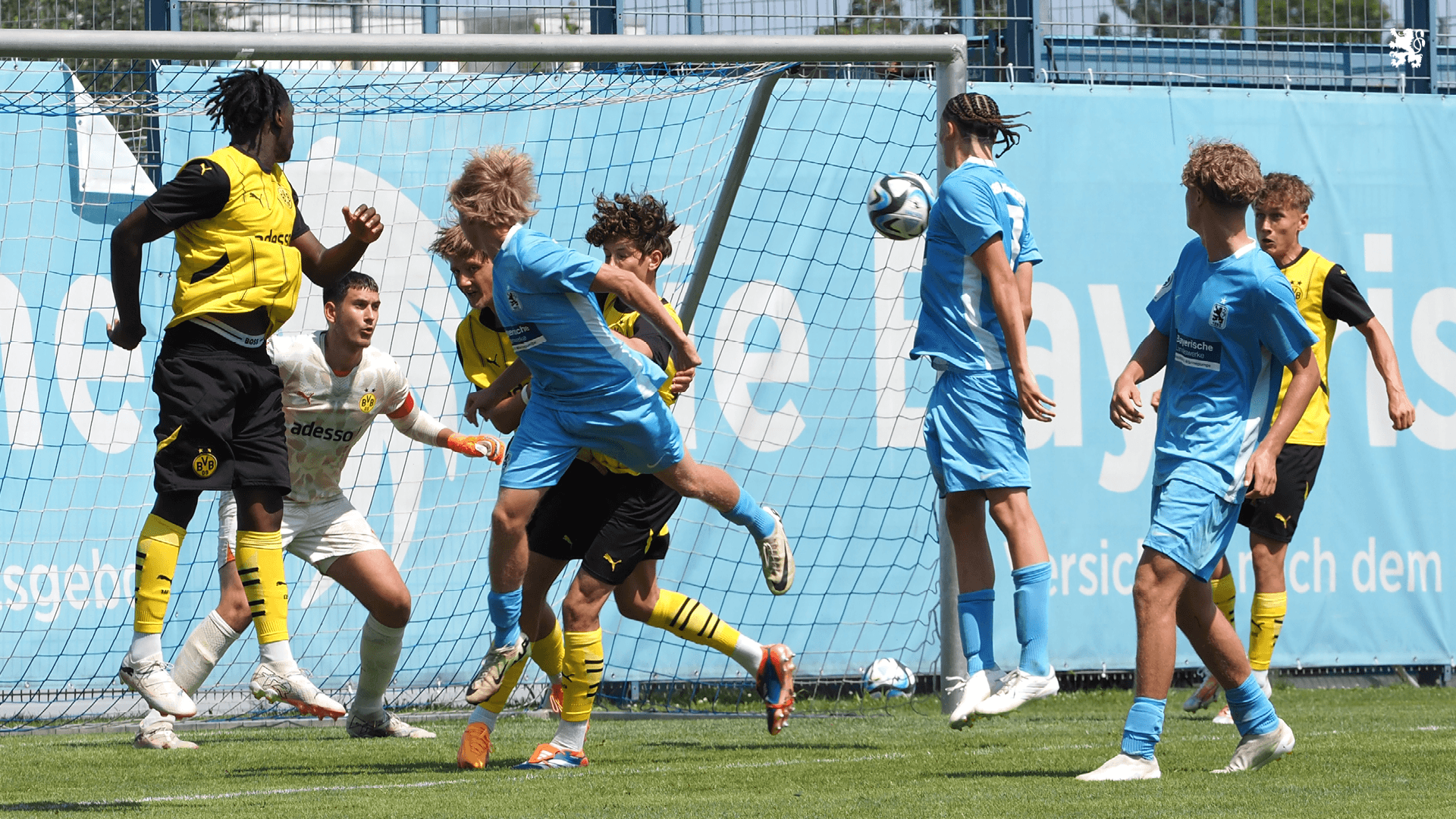 Vor zwei Jahren unterlagen die Junglöwen knapp mit 0:1 mit den Sechzgern (v. li.) Luis Pereira de Azambuja, Samuel Althaus und Lucas Grancay.