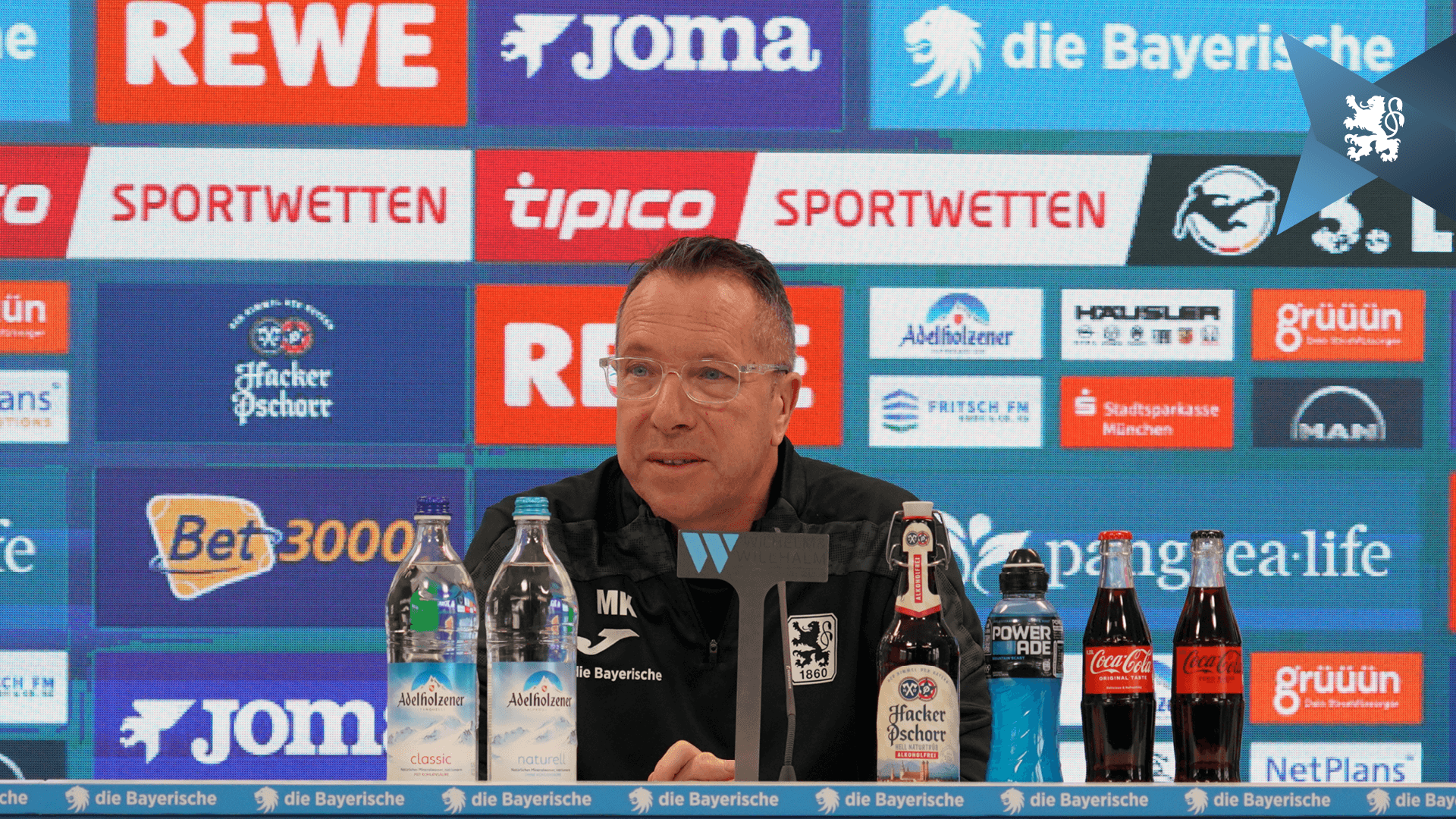 Löwen-Trainer Markus Kauczinski bescheinigt Gegner 1. FC Schweinfurt eine gute Mentalität.