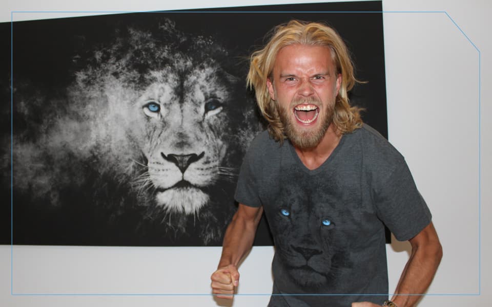 Christian Gytkjær geht für die Löwen auf Torejagd.