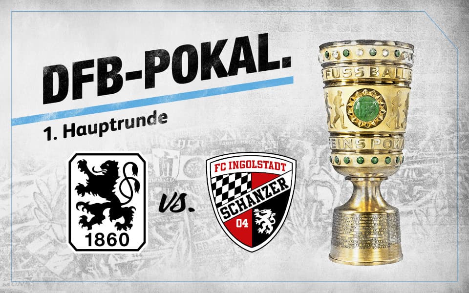Löwen empfangen FC Ingolstadt im DFB-Pokal.