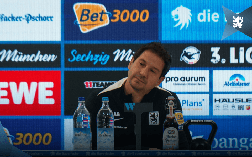 Löwen-Trainer Giannikis hofft gegen Waldhof auf die richtige Balance.