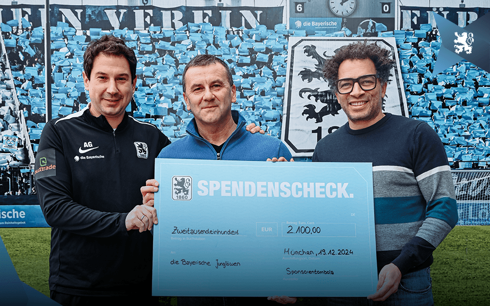 Die Tombola zu Gunsten des die Bayerische Nachwuchsleistungszentrums.