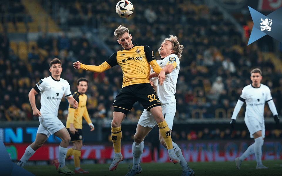 Serie gerissen: Löwen verlieren 2:5 bei Dynamo Dresden