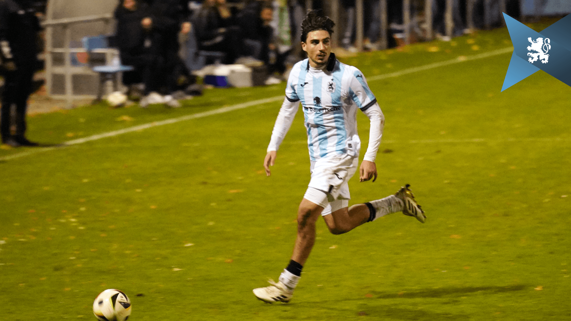 Cristian Leone war gegen Ismaning fast an allen torgefährlichen Aktionen der Löwen-U21 beteiligt.