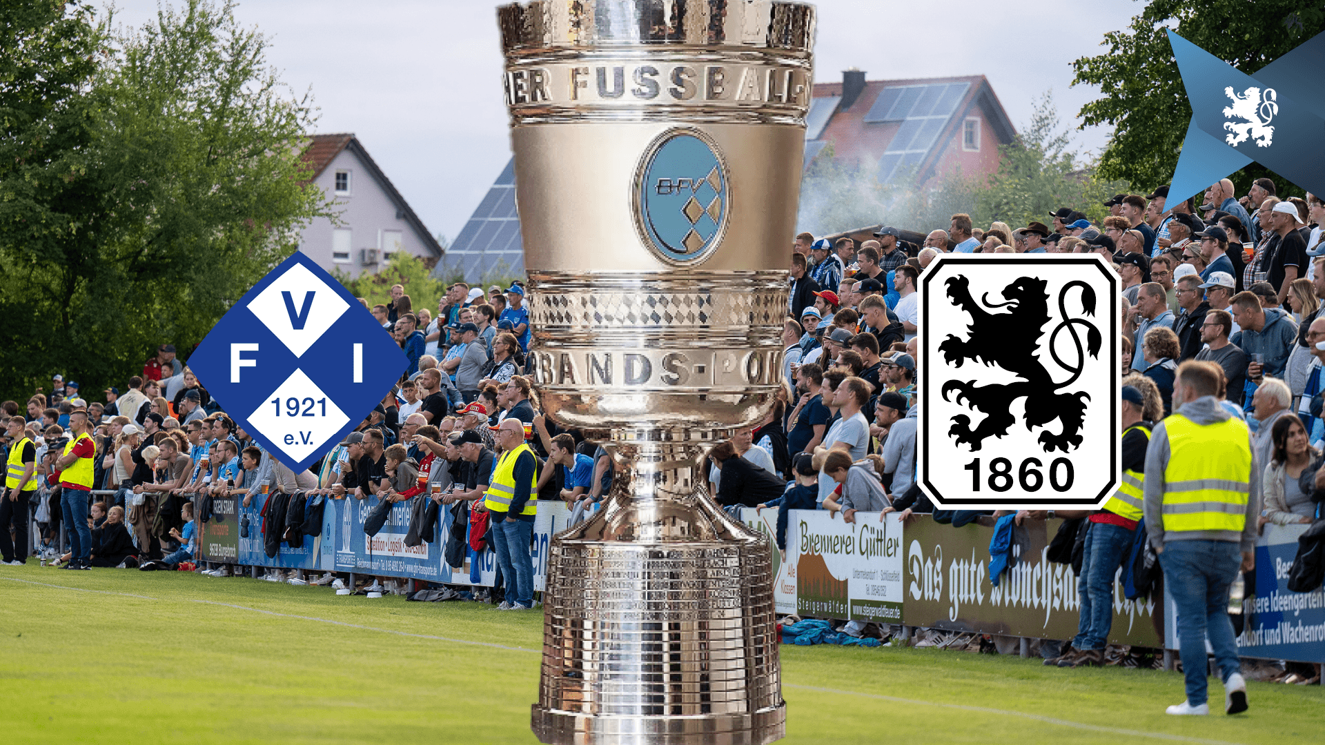 Toto-Pokal: Löwen müssen im Achtelfinale zum FV Illertissen.